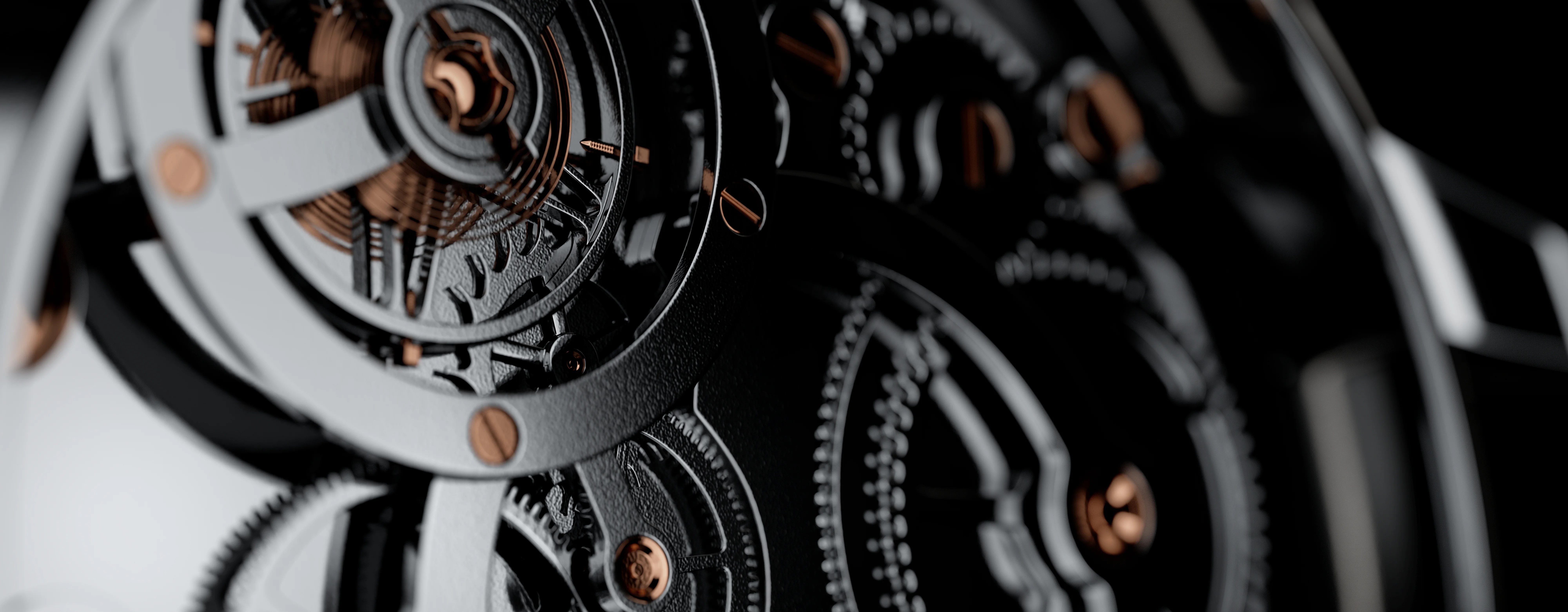 Example of Caliber Number marking found on a watch — close-up identification photo